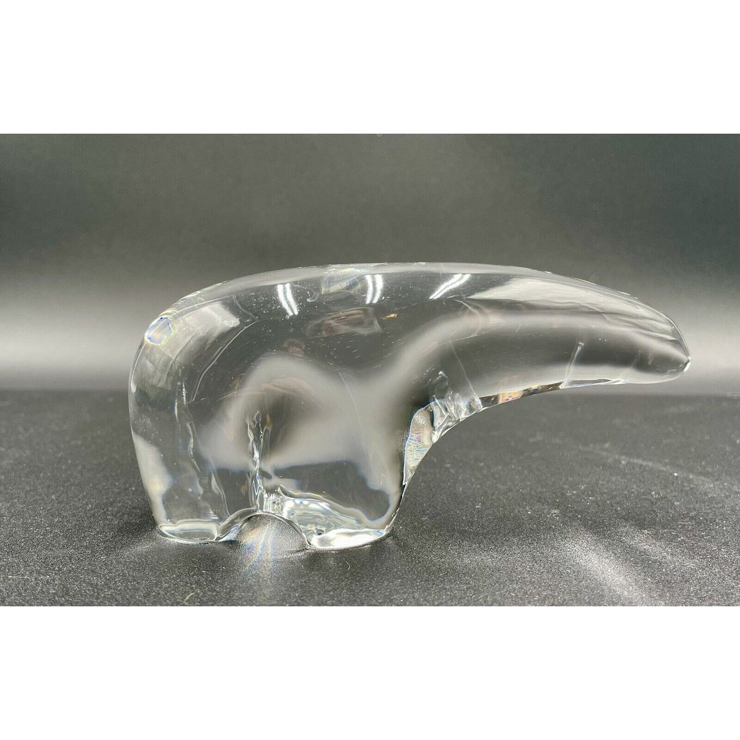 Vintage Baccarat France Crystal Anteater Figurine Paperweight (B1) - Vintosh Vintage