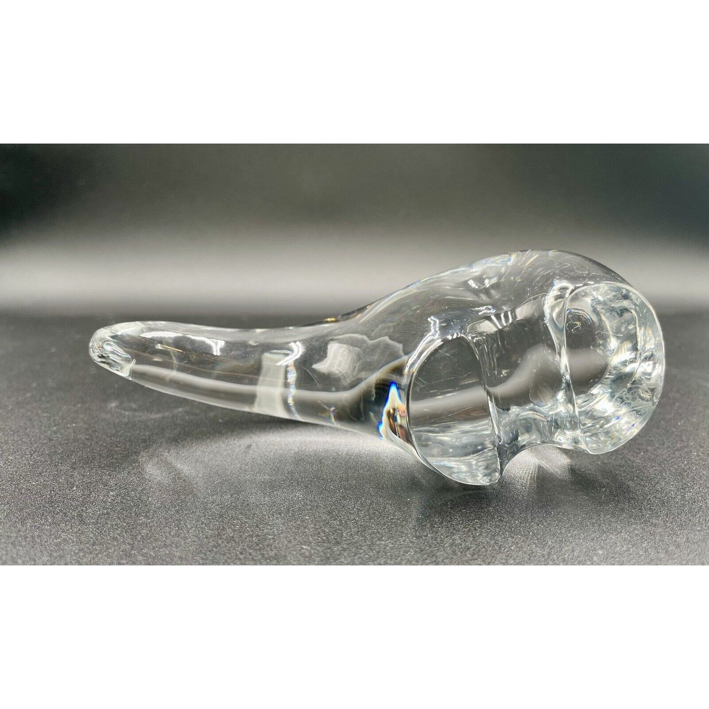 Vintage Baccarat France Crystal Anteater Figurine Paperweight (B1) - Vintosh Vintage