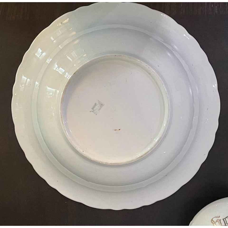 Vintage HR Wyllie China Baby Basin & Pitcher (C7)