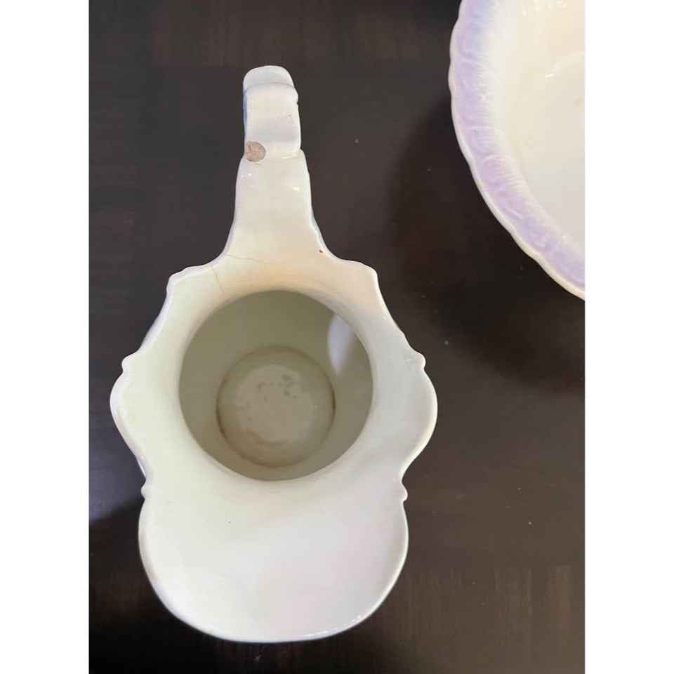 Vintage HR Wyllie China Baby Basin & Pitcher (C7)