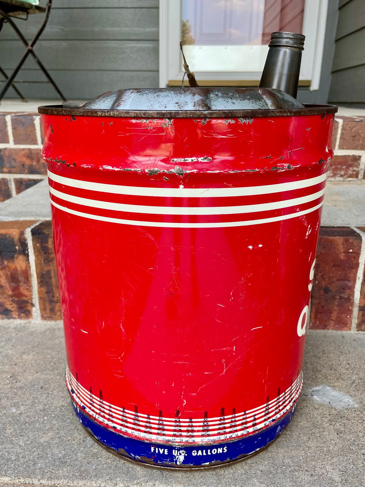 1969 Skelly Quality Oils 5 Gallon Can