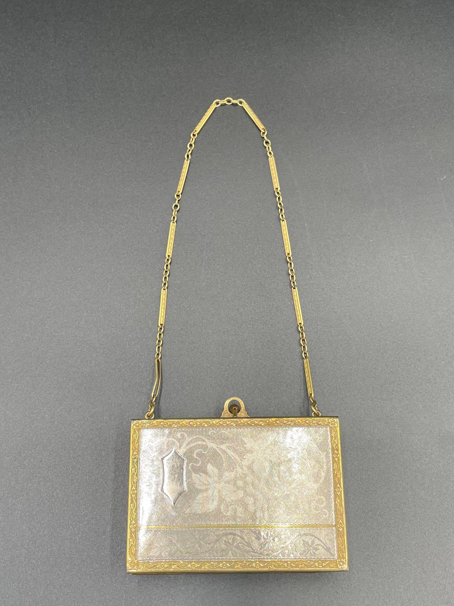 Art Nouveau Miniaudiere Pristine Antique Compact
Vanity Carryall Purse