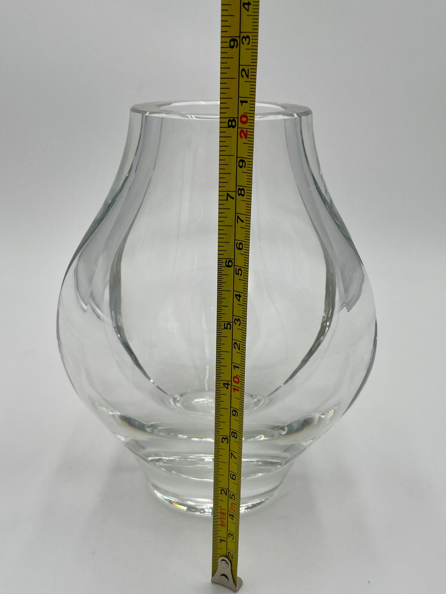 St. Louis Crystal France Heavy “Univers" 8" Vase
MCM