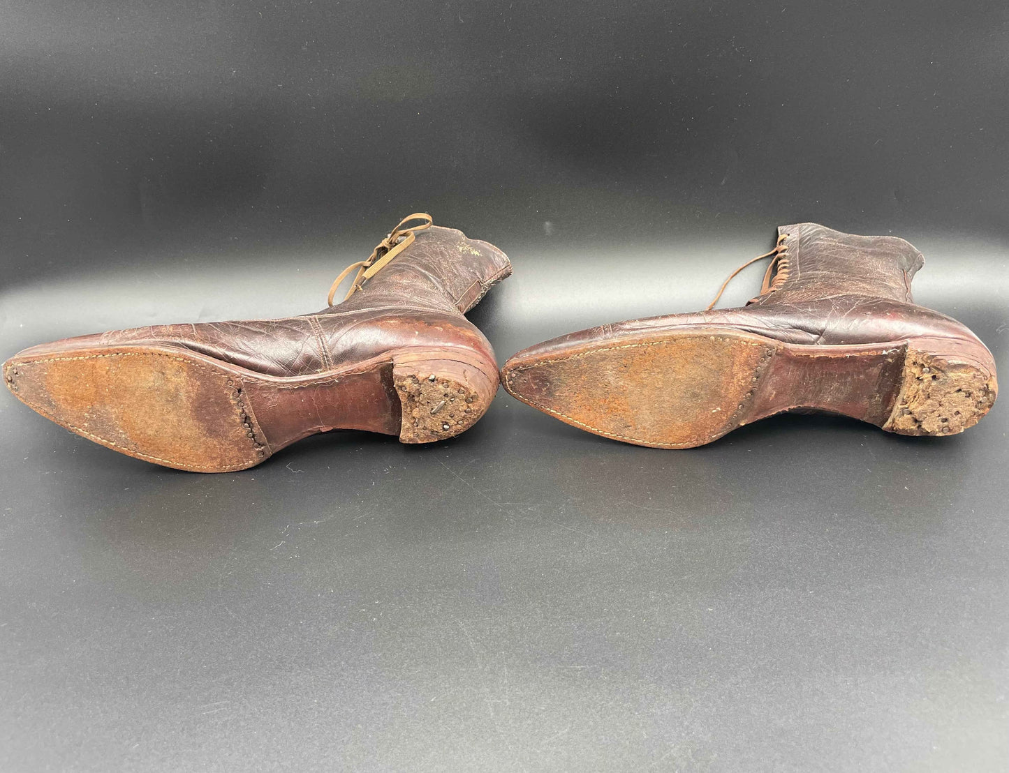 Antique Victorian Women's Lace up Boots Shoes Braifsch's Wichita
Kansas