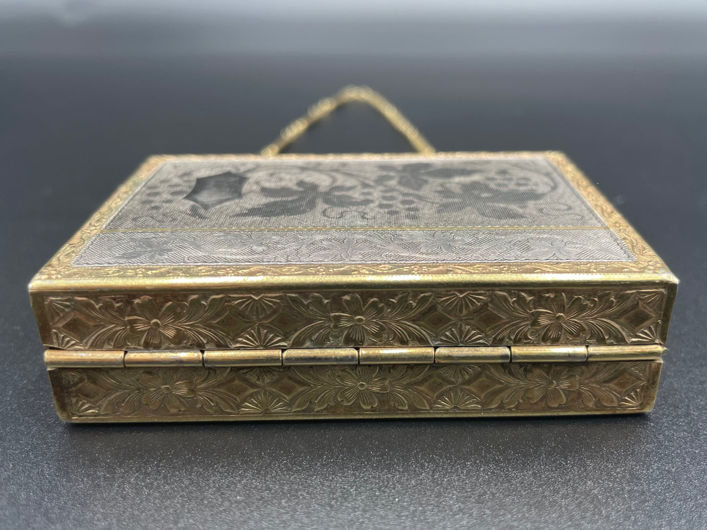 Art Nouveau Miniaudiere Pristine Antique Compact
Vanity Carryall Purse