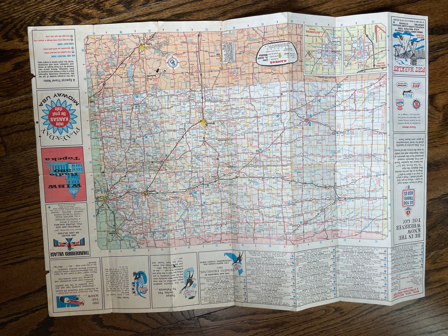 4 1960/70s Vickers Gulf Standard Oil & Conoco Road Maps of
KS MO NE Eastern US GAS & Oil Ephemera - Vintosh Vintage
