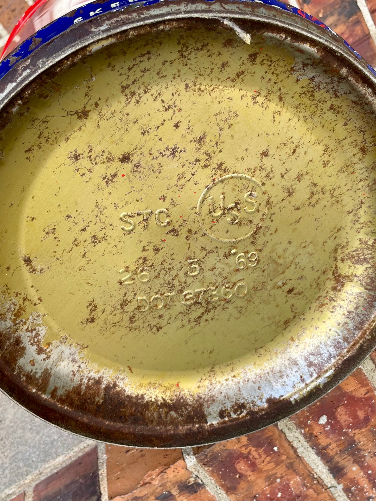 1969 Skelly Quality Oils 5 Gallon Can
