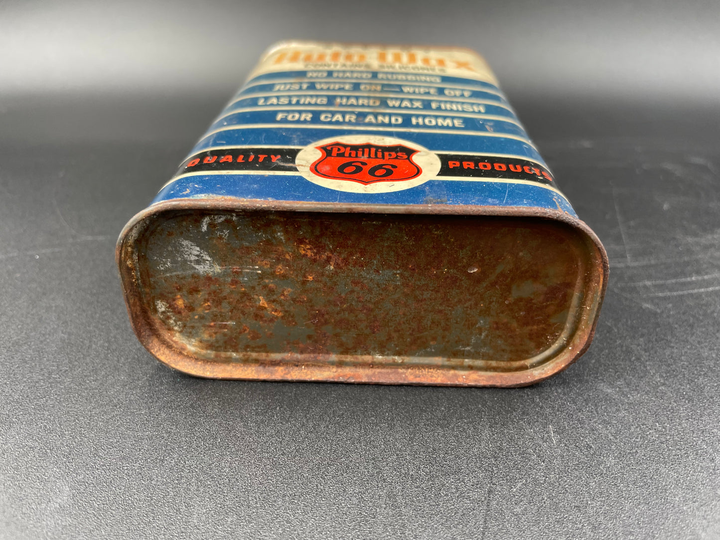 Vintage Phillips 66 Speedy Auto Wax 16 oz Bartlesville Oklahoma - Vintosh Vintage