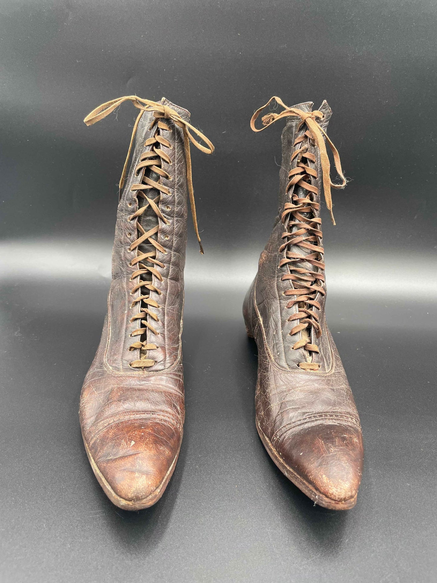 Antique Victorian Women's Lace up Boots Shoes Braifsch's Wichita
Kansas