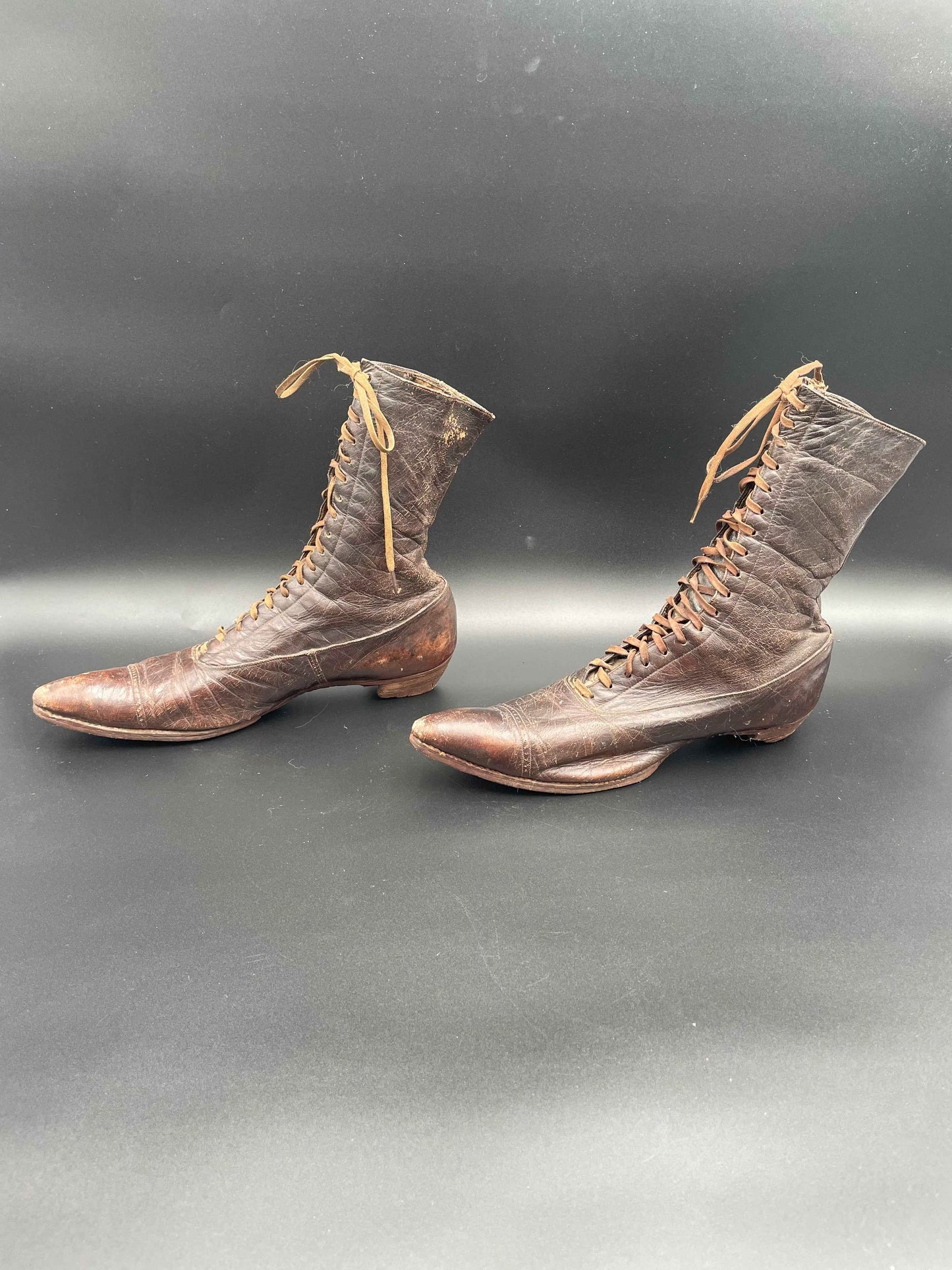 Antique Victorian Women's Lace up Boots Shoes Braifsch's Wichita
Kansas