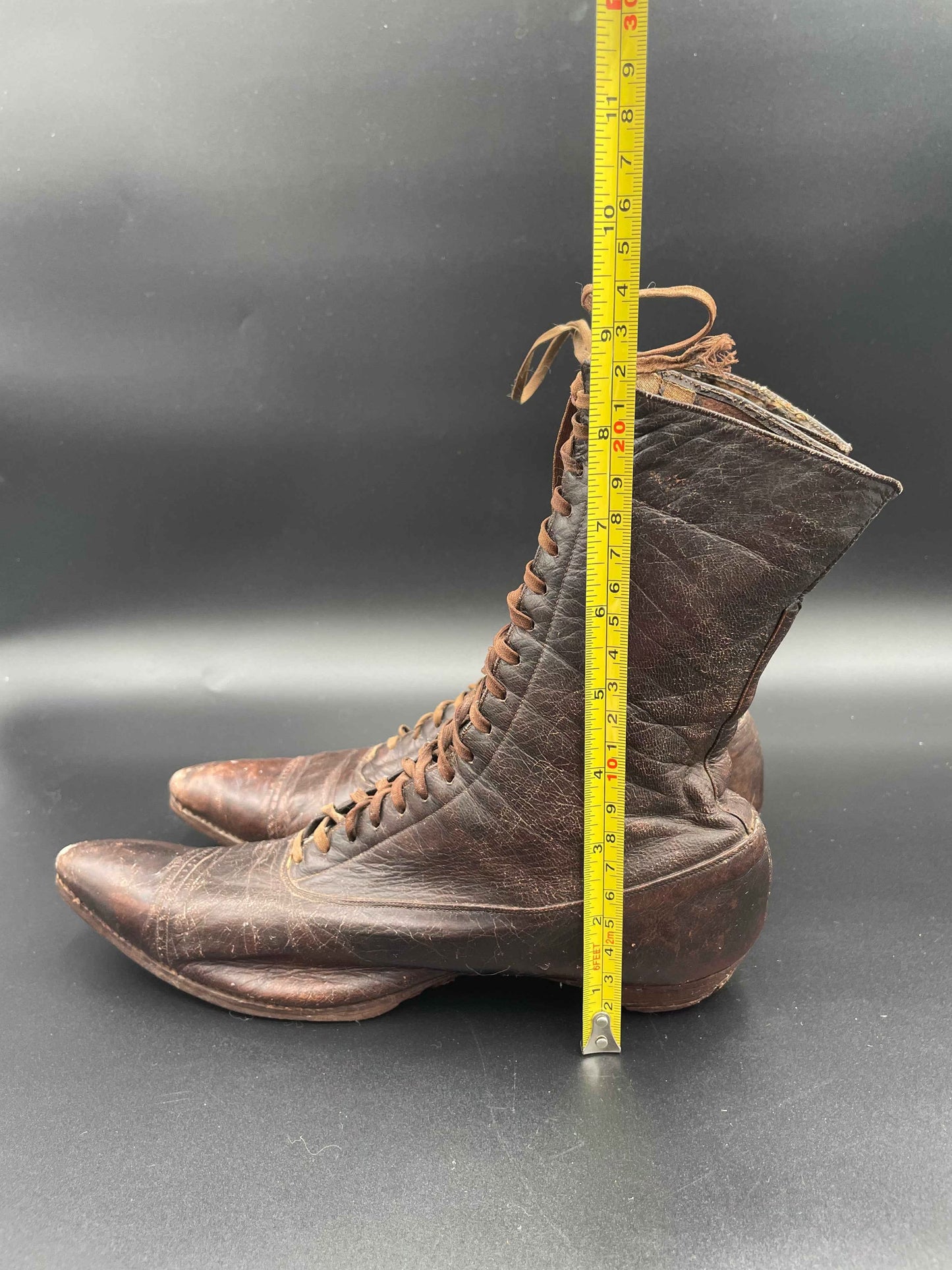 Antique Victorian Women's Lace up Boots Shoes Braifsch's Wichita
Kansas