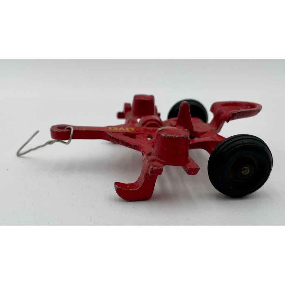 1950s Die Cast Red Farm Oliver Tractor Corn Planter (D2)