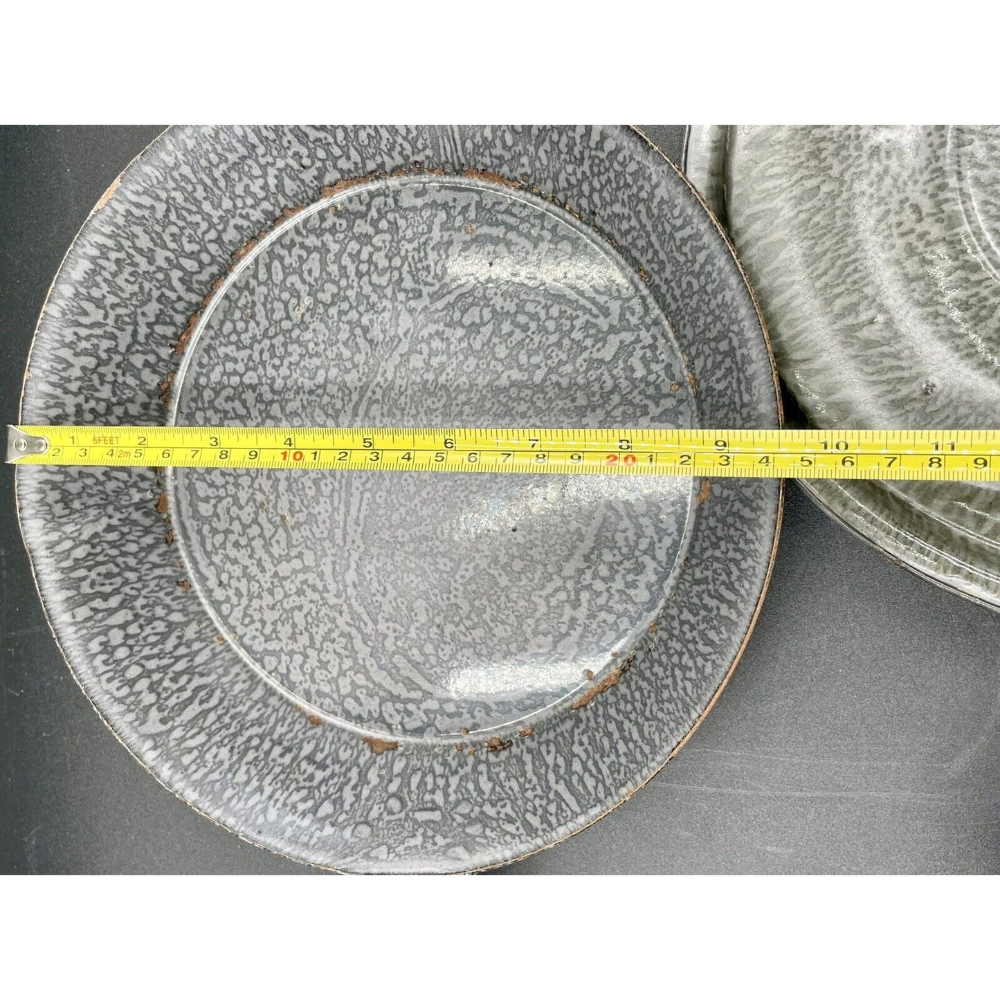 Six Piece Vintage Enameled Cookware (A3) - Vintosh Vintage