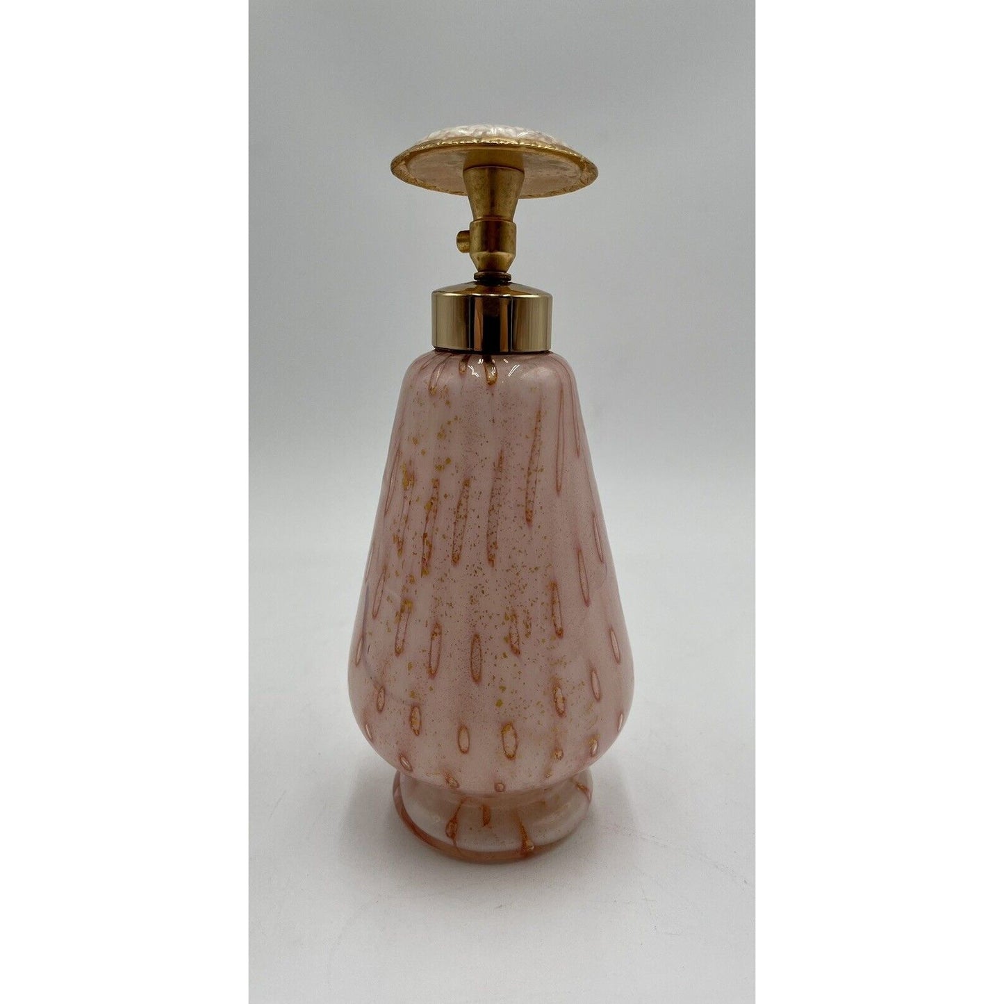 VINTAGE DEVILBISS PINK MURANO PERFUME BOTTLE (B2) - Vintosh Vintage