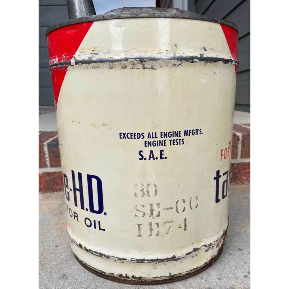 1973 Skelly Fortified Tangolene HD Motor Oil Can