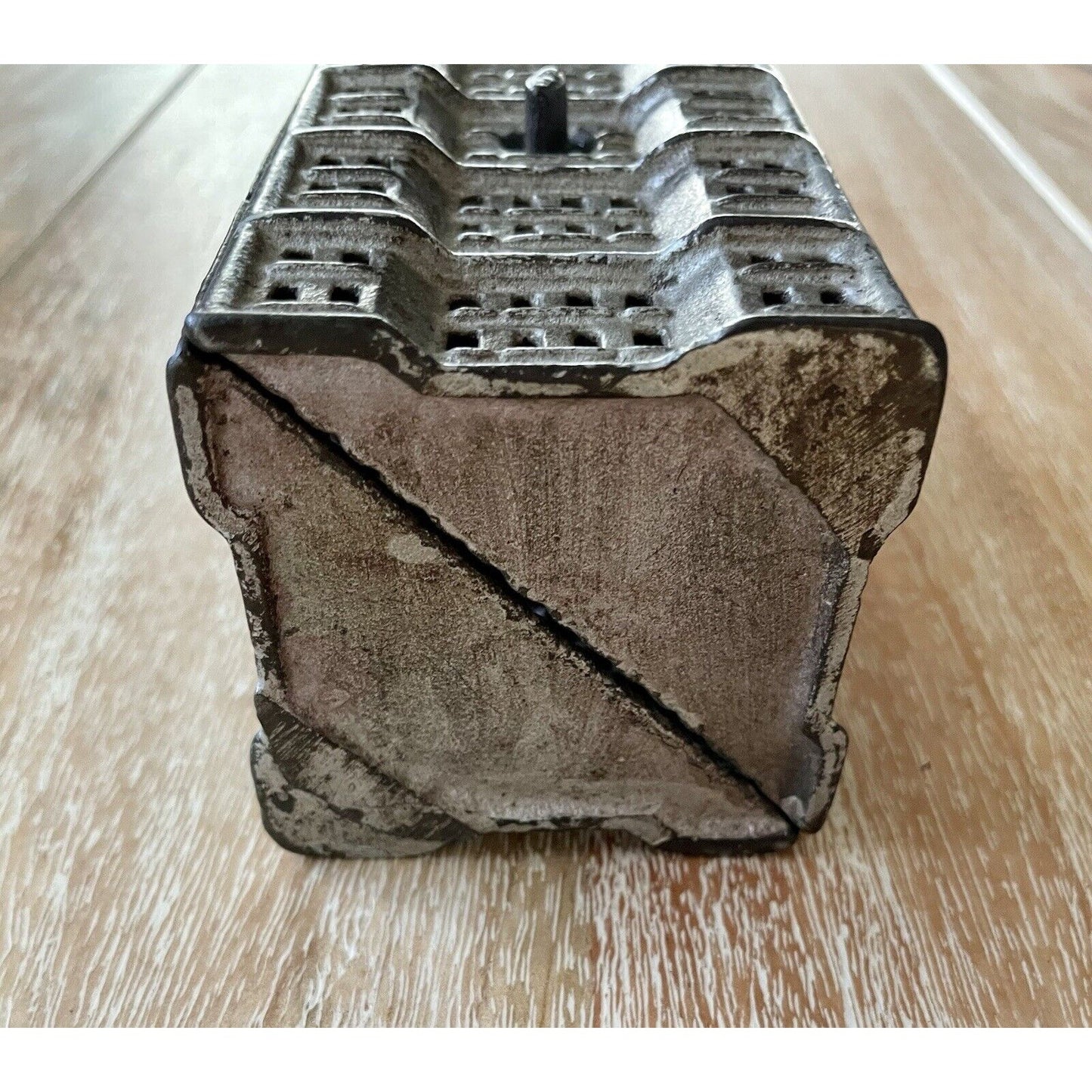 Antique Skyscraper Cast Iron Still Bank - AC Williams (B4) - Vintosh Vintage