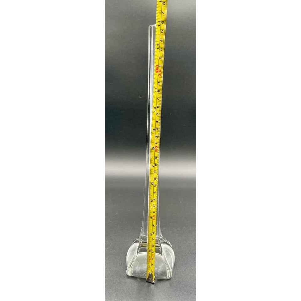 Tall Vintage 14” Clear Bud Base (B1)