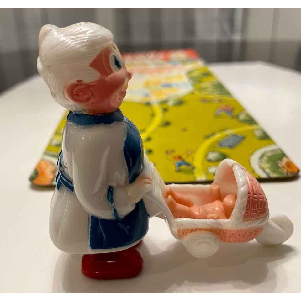 1951 NORA THE NURSEMAID, WALKING TOY W/ RAMP (C3)
