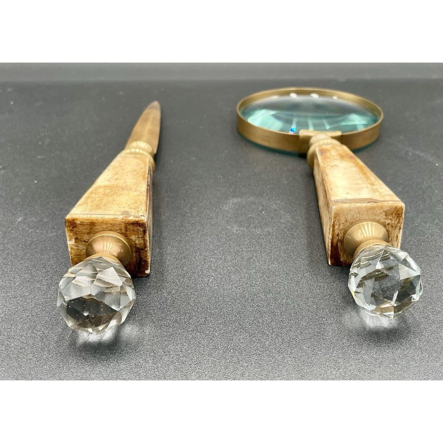 Vintage Magnifying Glass and Letter Opener Set - Vintosh Vintage