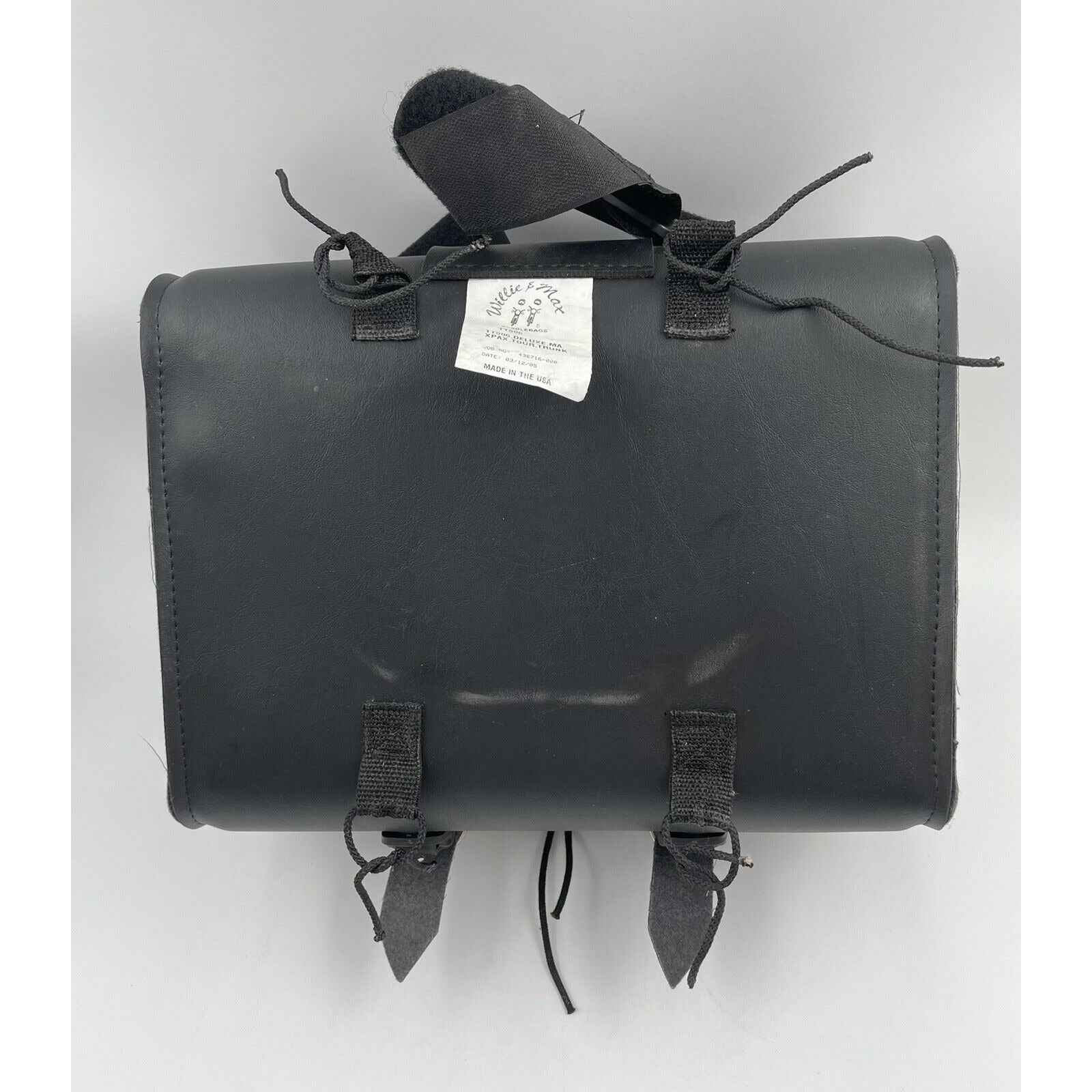 Willie & Max Deluxe Max Pax - TT506 Motorcycle Saddlebag (A1)