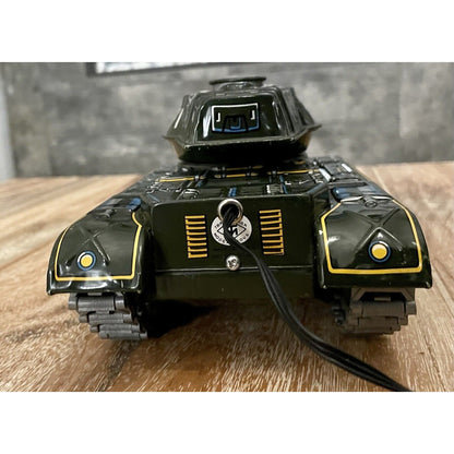Vintage Japan "MODERN TOYS" Battery Operated Tin Toy Military Tank M-71 (B3) - Vintosh Vintage