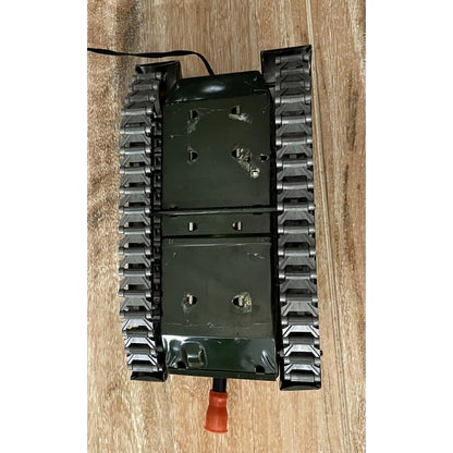 Vintage Japan "MODERN TOYS" Battery Operated Tin Toy Military Tank M-71 (B3) - Vintosh Vintage