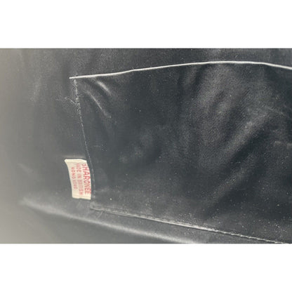 1960s Sharonee Black Beaded & Sequin Clutch Evening Handbag - Hong Kong (A5) - Vintosh Vintage