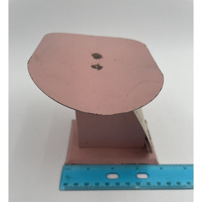 1950s Pla-Scale Pink Metal Toy Scale w/ Blue Birds (D8) - Vintosh Vintage