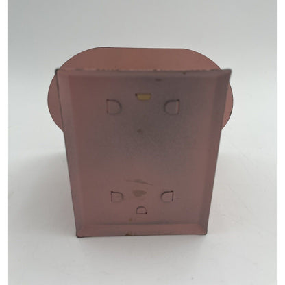 1950s Pla-Scale Pink Metal Toy Scale w/ Blue Birds (D8) - Vintosh Vintage