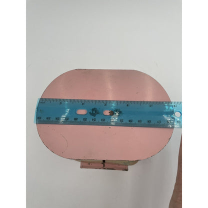 1950s Pla-Scale Pink Metal Toy Scale w/ Blue Birds (D8) - Vintosh Vintage
