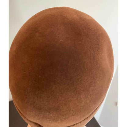 Vintage Scalloped Velour Hat By Original Design By Madcaps