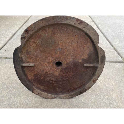 Vtg Original Cities Service Oil Gas Station Sign Base