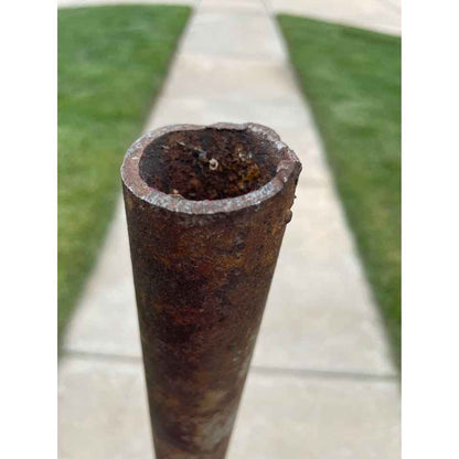 Vtg Original Cities Service Oil Gas Station Sign Base