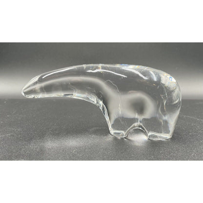 Vintage Baccarat France Crystal Anteater Figurine Paperweight (B1) - Vintosh Vintage