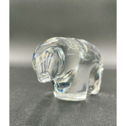 Vintage Baccarat France Crystal Anteater Figurine Paperweight (B1) - Vintosh Vintage