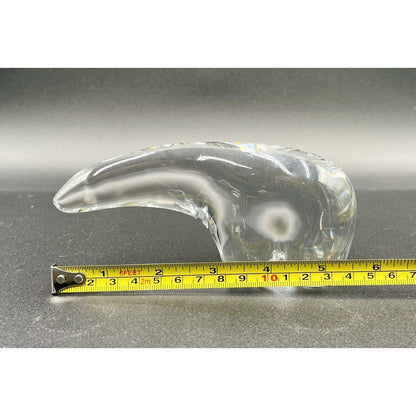 Vintage Baccarat France Crystal Anteater Figurine Paperweight (B1) - Vintosh Vintage