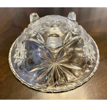 Vintage Candy Box with Lid and Dish by Anchor Hocking (C3)