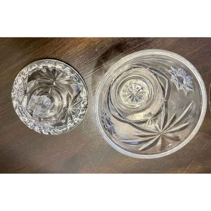 Vintage Candy Box with Lid and Dish by Anchor Hocking (C3)