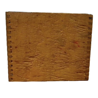 Vintage American Crayon Co Dovetail Wood 510 Chalk Box - Vintosh Vintage