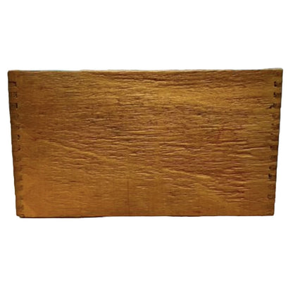 Vintage American Crayon Co Dovetail Wood 510 Chalk Box - Vintosh Vintage