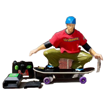 TYCO Remote Control Tony Hawk Birdhouse Skater on Skateboard (C5) - Vintosh Vintage