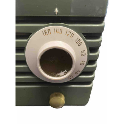 MCM Vintage 1954 Sonora Model 434 Light Green Alarm Clock Radio - Vintosh Vintage