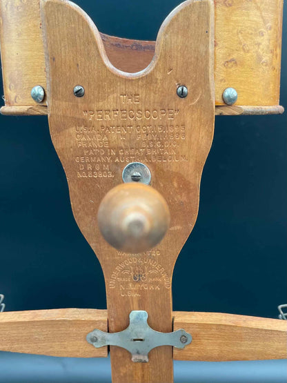 Two Antique Wood Stereoscopes & 25
Stereoscopic Images