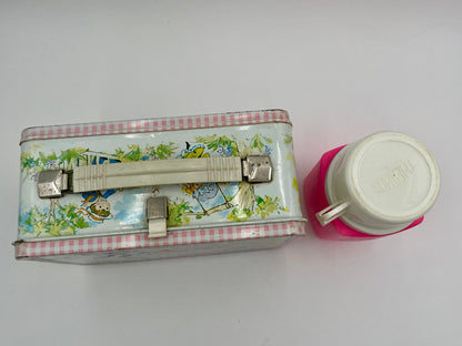 Original 1974 Polly Pal Classic Character Metal Lunch Box With Thermos - Vintosh Vintage