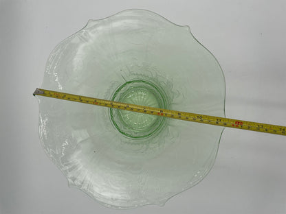 Rare 1937 Lancaster
Elegant Depression
Glass Sphinx Centerpiece Bowl Uranium - Vintosh Vintage