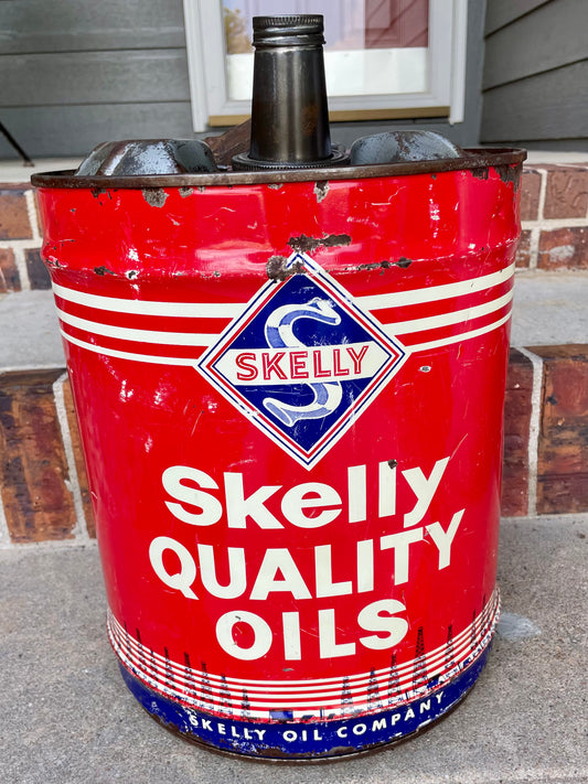 1969 Skelly Quality Oils 5 Gallon Can