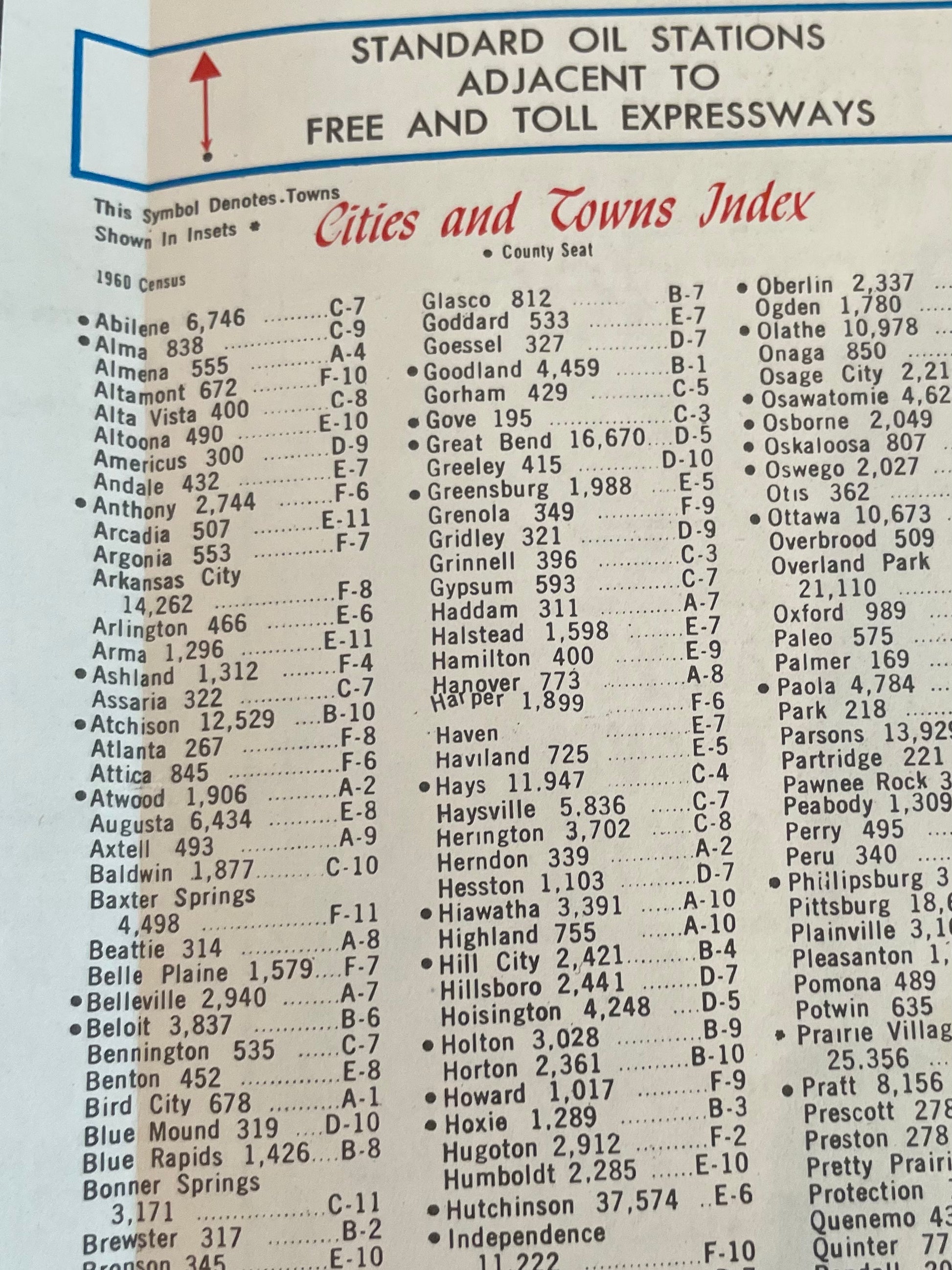 4 1960/70s Vickers Gulf Standard Oil & Conoco Road Maps of
KS MO NE Eastern US GAS & Oil Ephemera - Vintosh Vintage