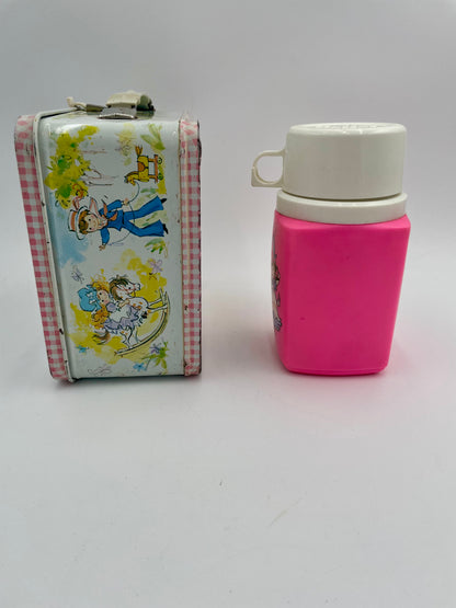 Original 1974 Polly Pal Classic Character Metal Lunch Box With Thermos - Vintosh Vintage