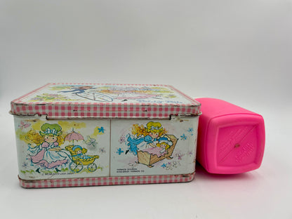 Original 1974 Polly Pal Classic Character Metal Lunch Box With Thermos - Vintosh Vintage