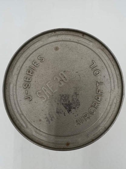 VTG 1964 Archer Lubricants 1 Full Quart Metal Can Chief  Aircraft Oil